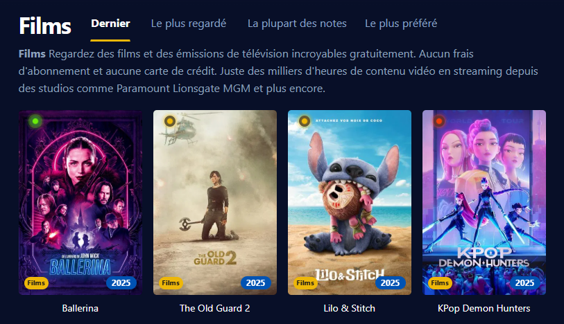 Capture d'écran de l'interface utilisateur de Wookafr